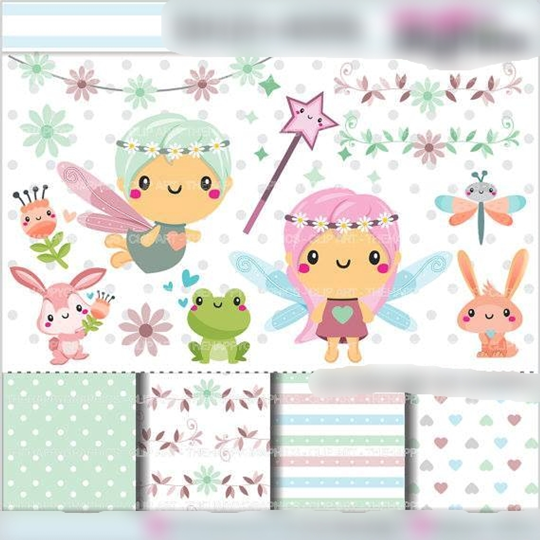 Kit Digital Fadinha  1