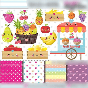 Kit Digital Barraca de Frutas 