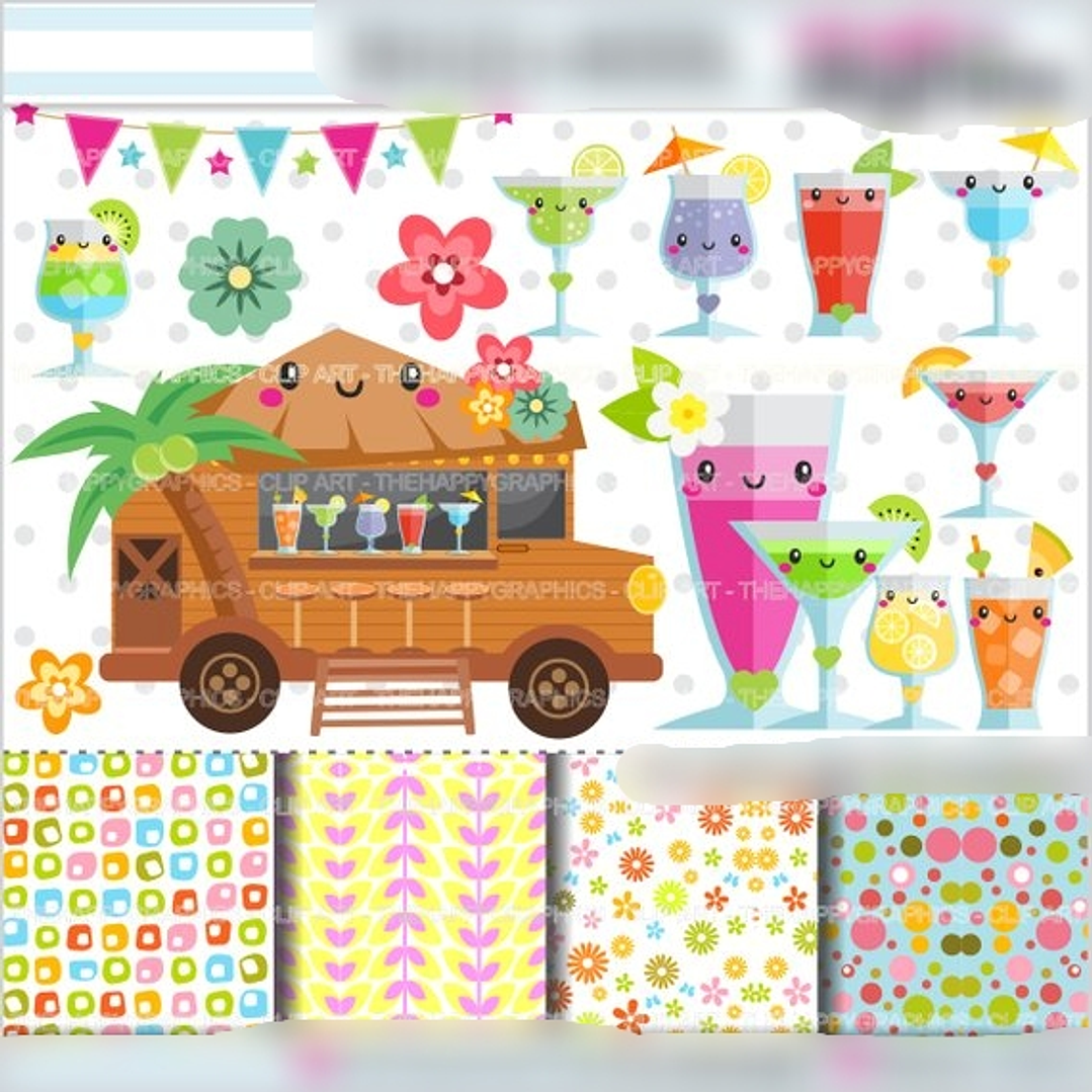 Kit Digital Carrinho De Drinks  1