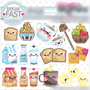 Kit Digital Lanchinhos Divertidos 