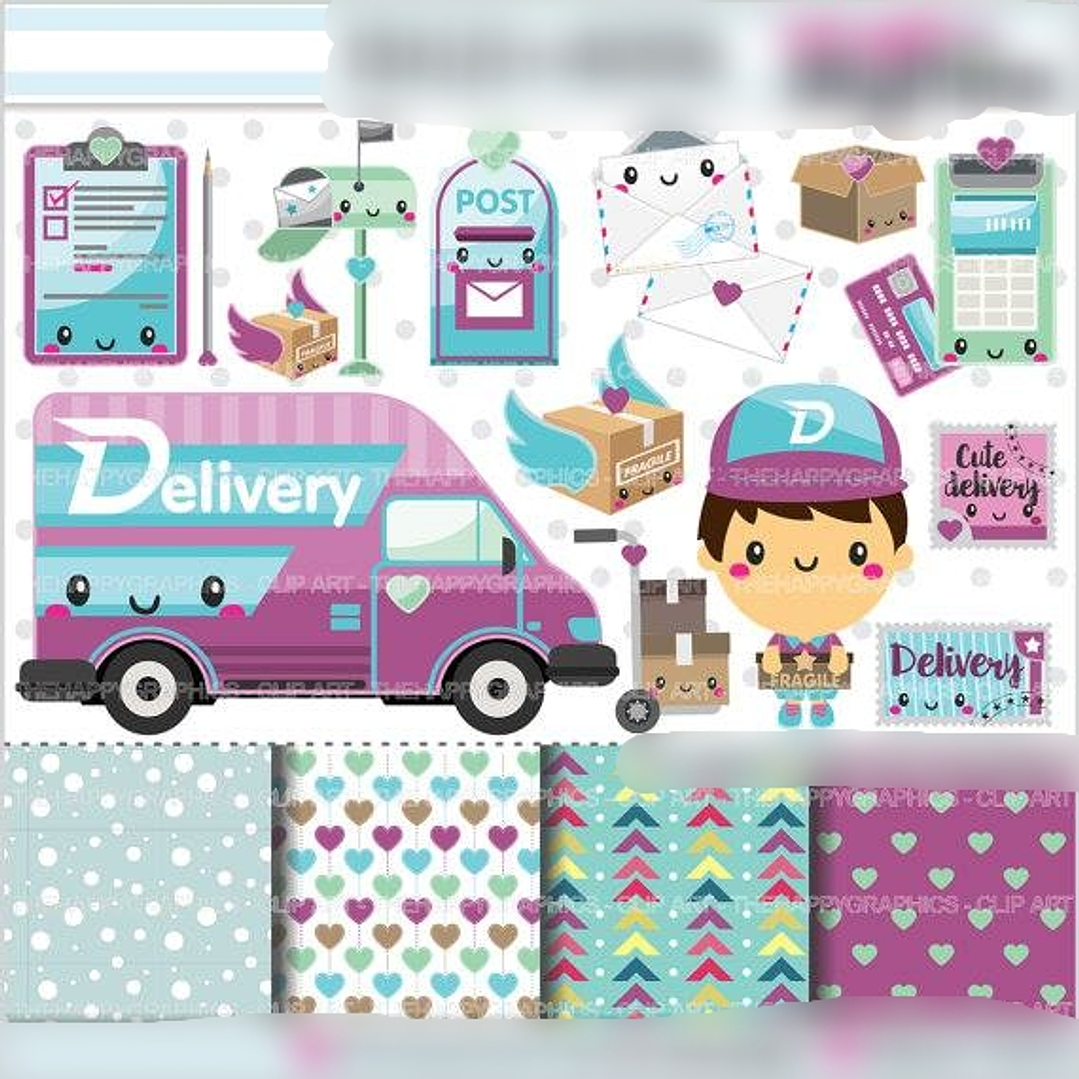 Kit Digital Carteiro Entrega  1