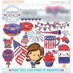 Kit Digital 4 de Julho 