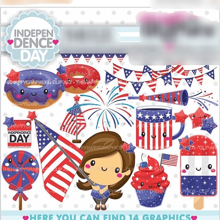 Kit Digital 4 de Julho  1