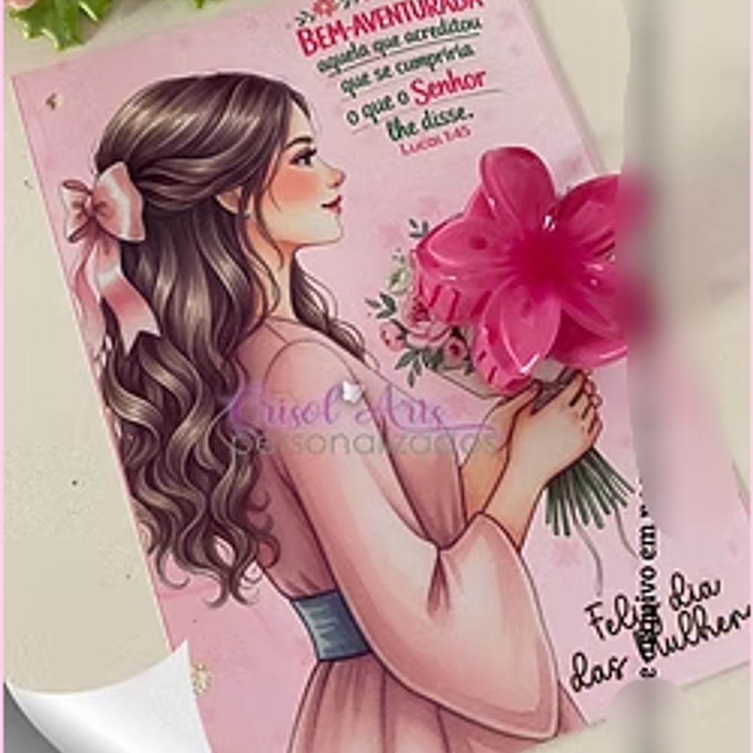 Arquivo Dia da Mulher Card Presilha  1