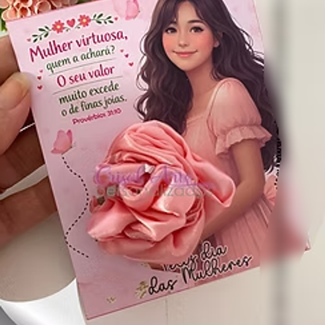 Arquivo Dia da Mulher Card Toca de Cetim 1