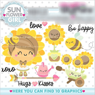 Kit Digital Menina Abelhinha 