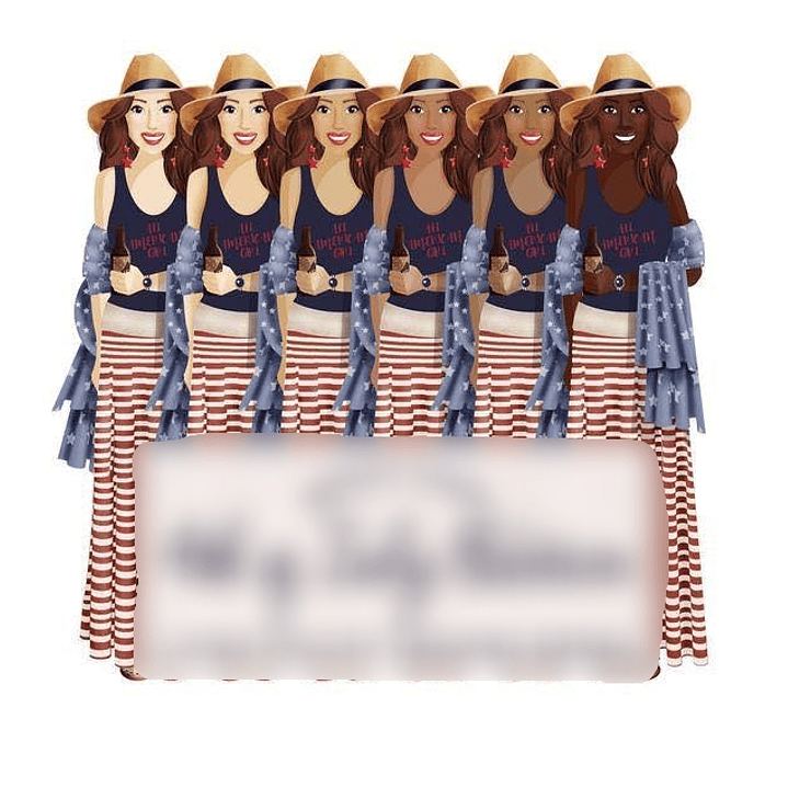 Kit Digital Mulheres 4 de Julho  1