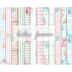 Kit Digital Papeis Melhores Amigos 