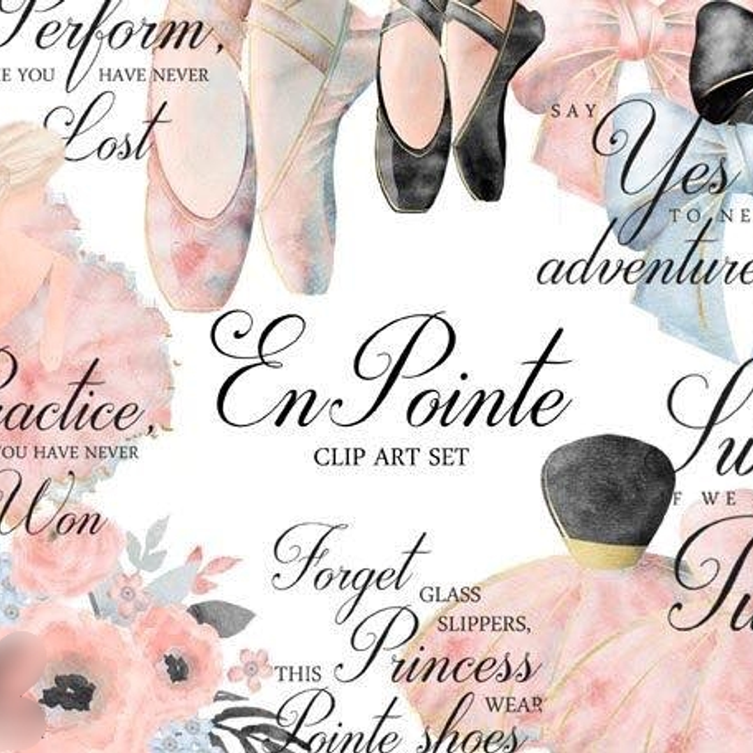 Kit Digital Acessorios de Balé 1