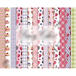 Kit Digital Papeis Bolos 