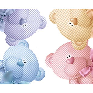 Kit Digital Ursinhas Cute 