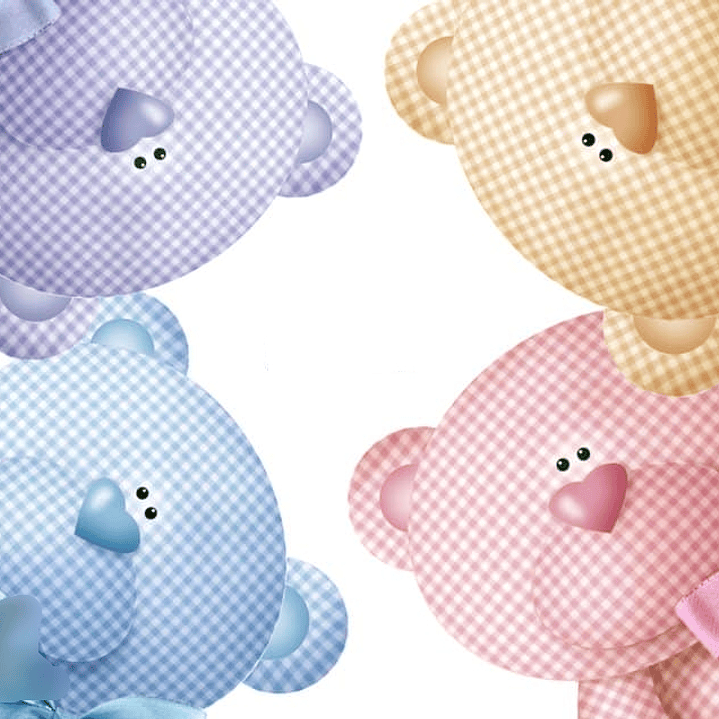 Kit Digital Ursinhas Cute  1