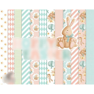 Kit Digital Papeis Coelhinho Da Pascoa 