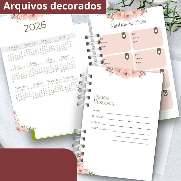 Arquivo Combo Agendas 2026  6