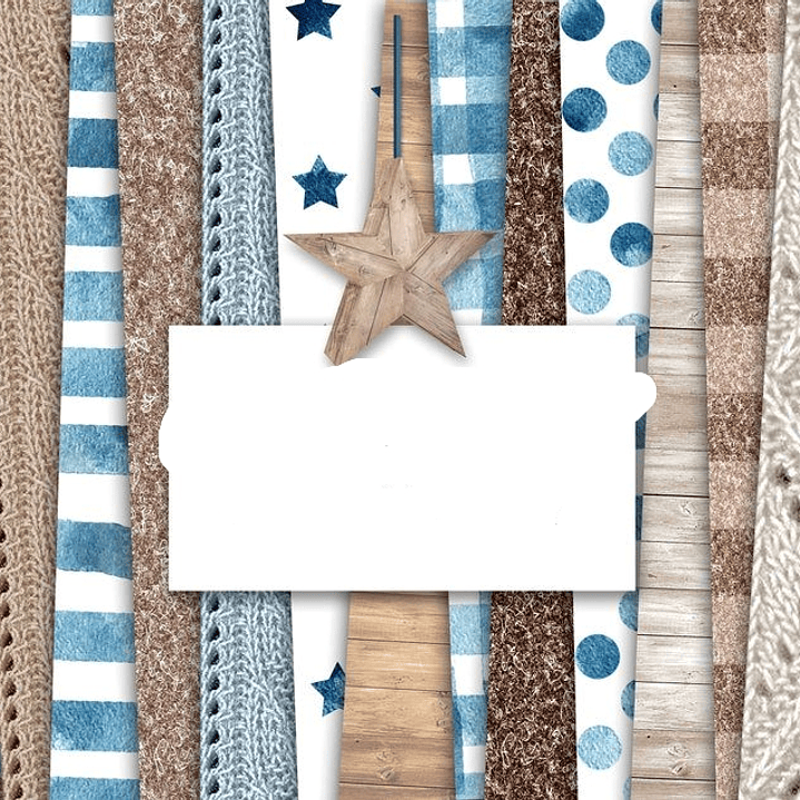 Kit Digital Papeis Praia  1