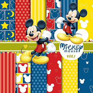 Kit Digital Mickey Mouse