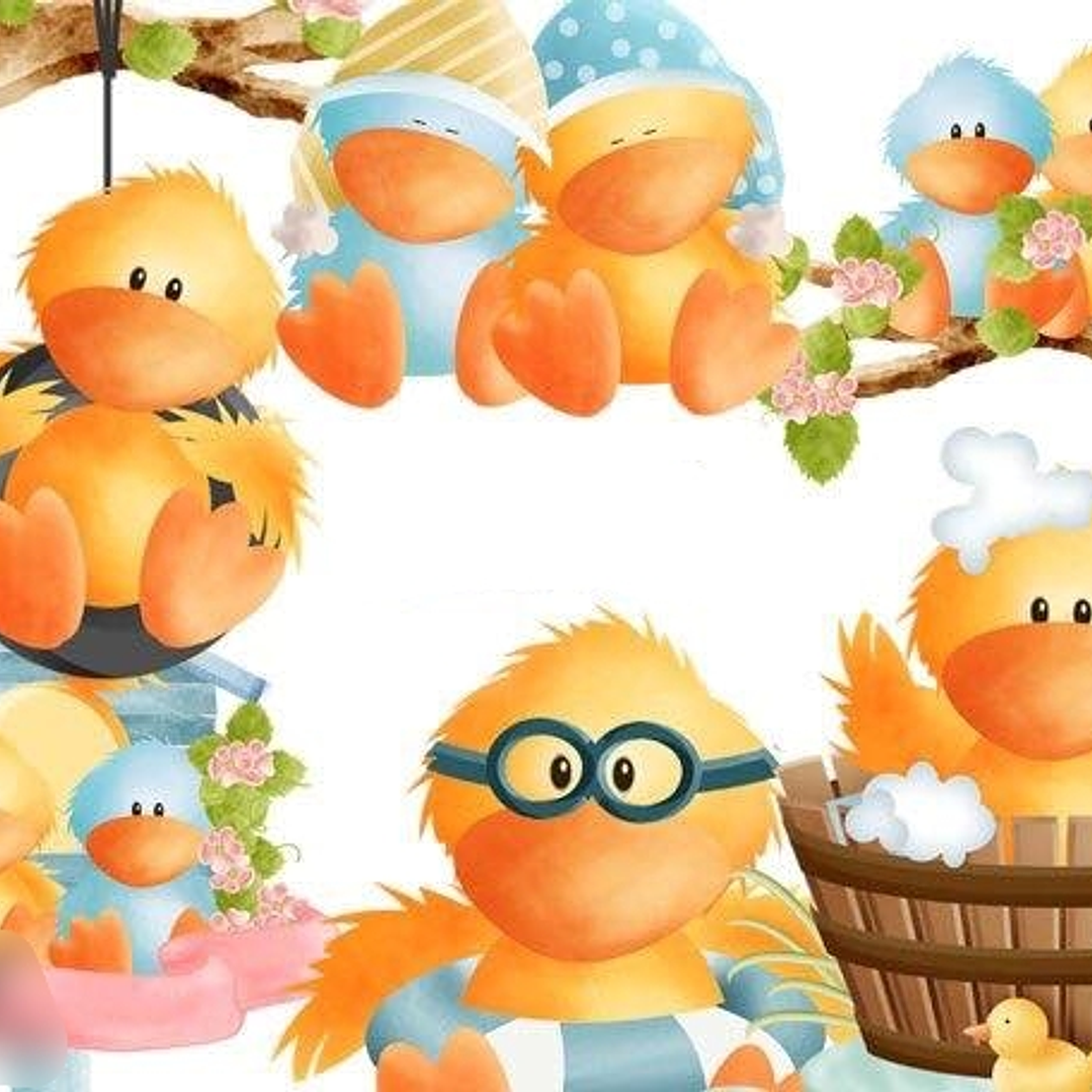 Kit Digital Familia Pintinhos  1