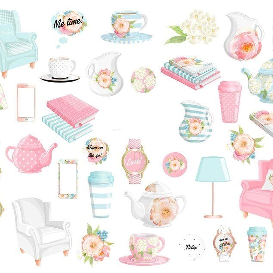 Kit Digital Cha da Tarde em Casa 1