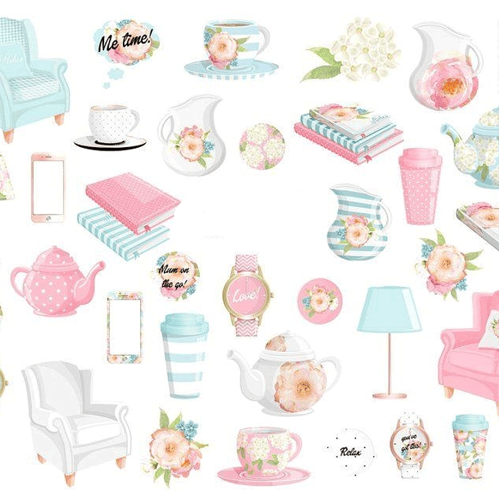 Kit Digital Cha da Tarde em Casa 1