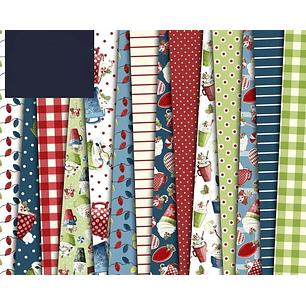 Kit Digital Papeis Cookies de Inverno 