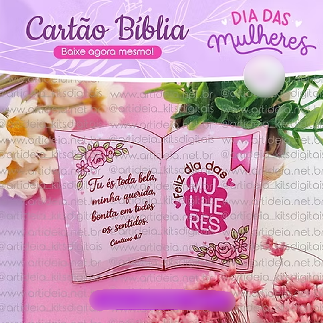 Arquivo Dia da Mulher Cartão Bíblia  1