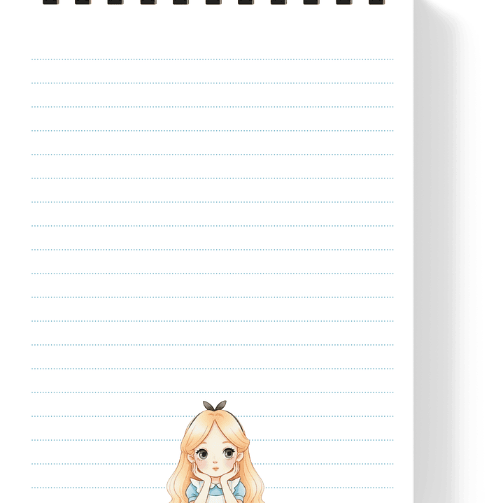 Arquivo Combo Encadernação Alice Através do Espelho  7