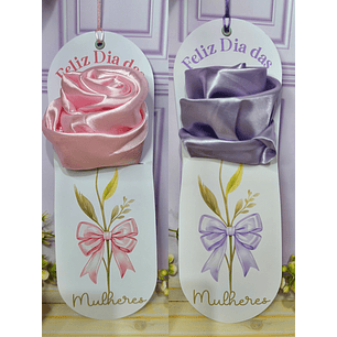 Arquivo Dia da Mulher Card Touca de Cetim