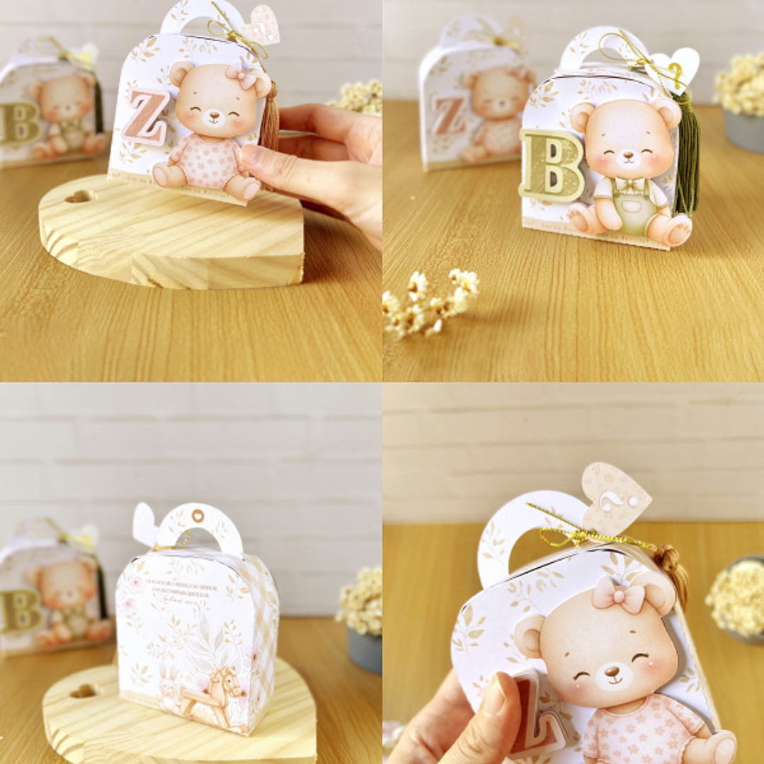 Arquivo de Corte Ursinha e Ursinho 01 1