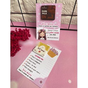 Arquivo Dia da Mulher Card Cartão Cacau Show 