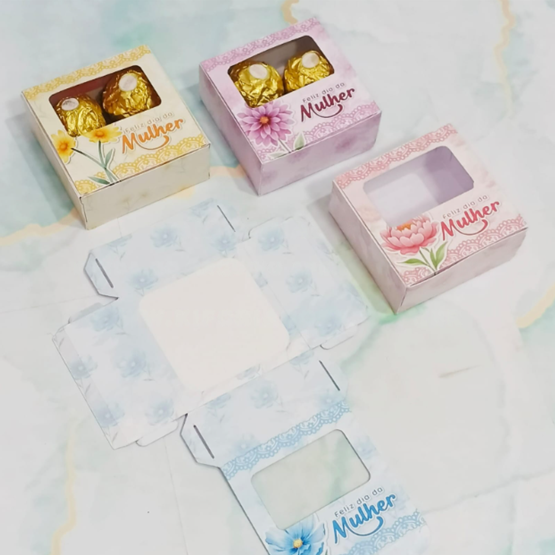 Arquivo Dia da Mulher Card Caixa Brigadeiro  1