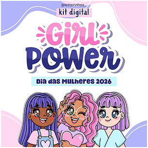 Arquivo Combo Dia da Mulher Girl Power 
