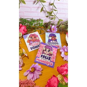 Arquivo Dia da Mulher Card Brinco 