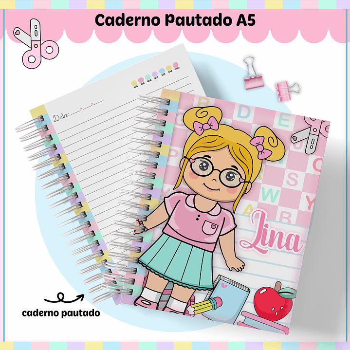 Arquivo Encadernação Escolar Aluninhas 2023  13