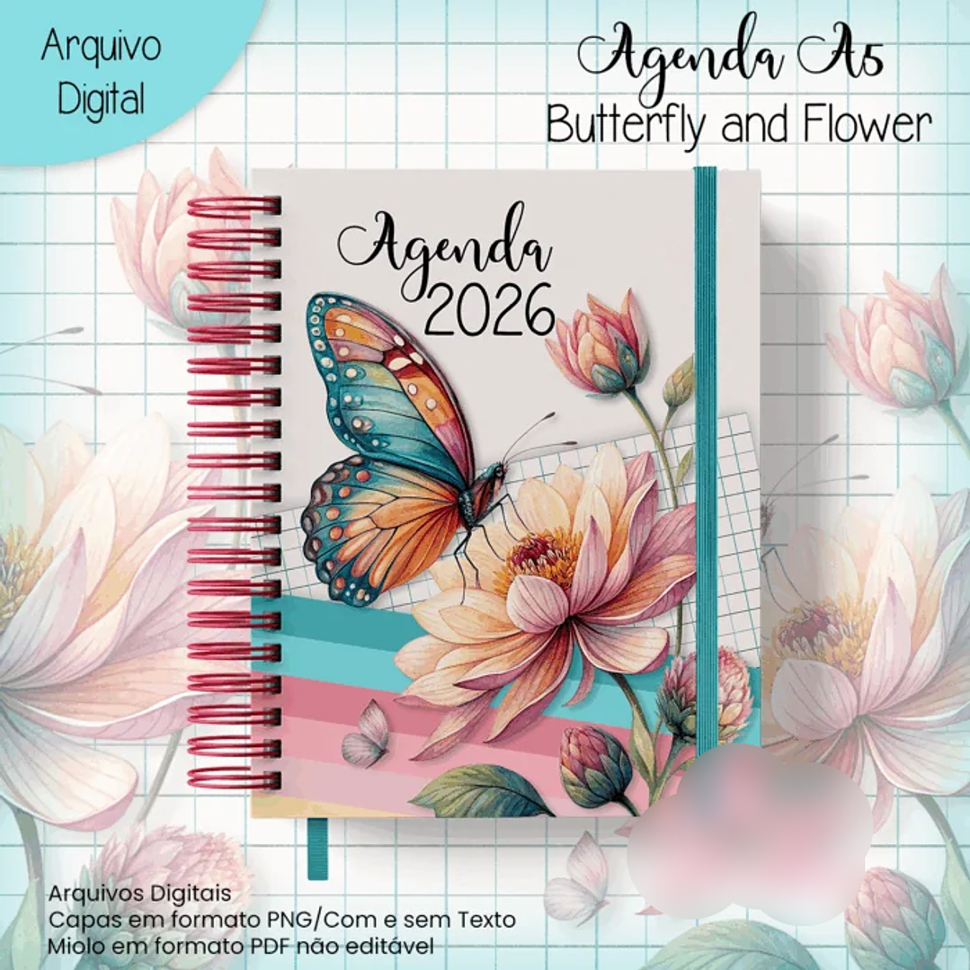 Arquivo Agenda A5 Borboleta e Flor 2026 1