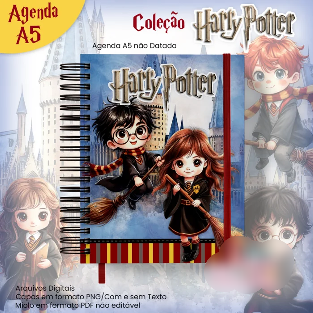 Arquivo Agenda A5 Não Datada Coleção Harry Potter 2026 1