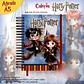 Arquivo Agenda A5 Não Datada Coleção Harry Potter 2026 - Thumbnail 1