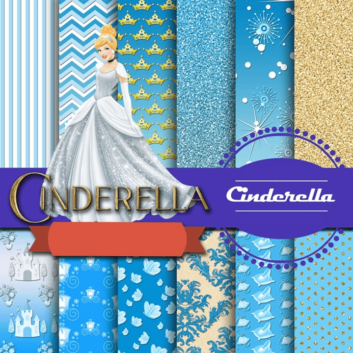 Kit Digital Cinderela  1