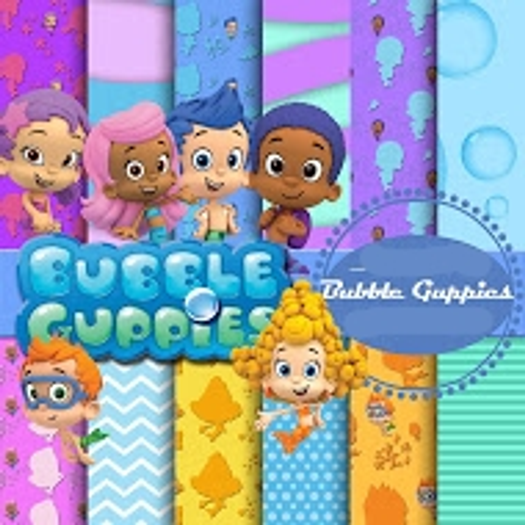 Kit Digital Bubble Guppies  1