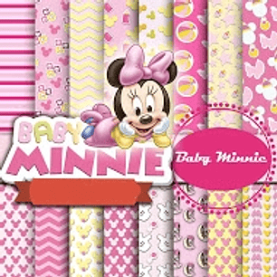 Kit Digital Mine Baby Rosa 