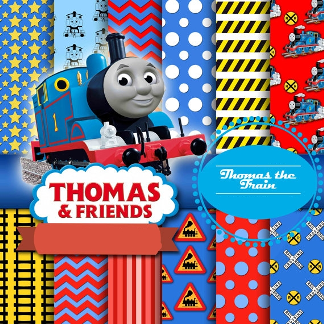 Kit Digital Thomas o Trem Baby 1