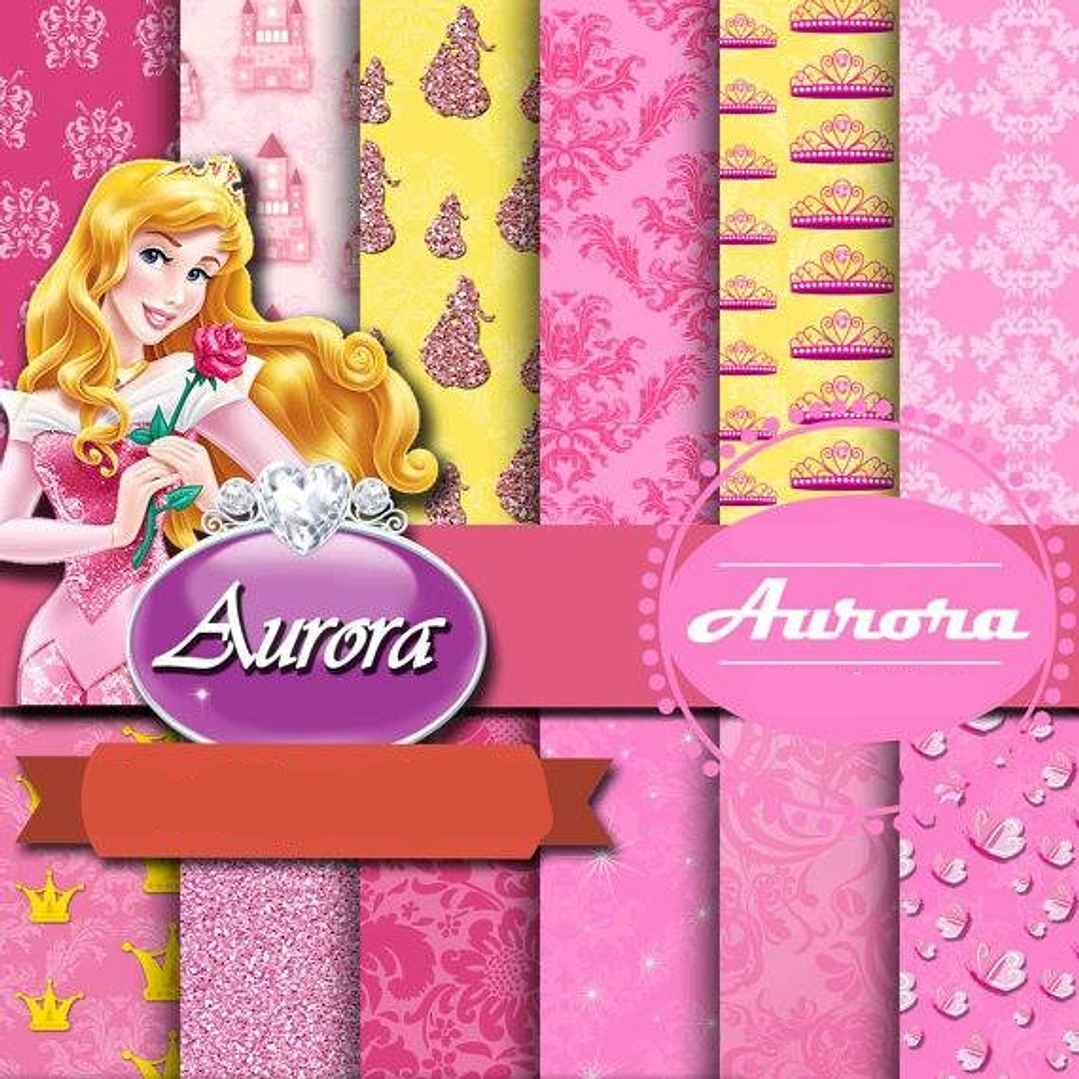 Kit Digital Aurora Bela Adormecida  1