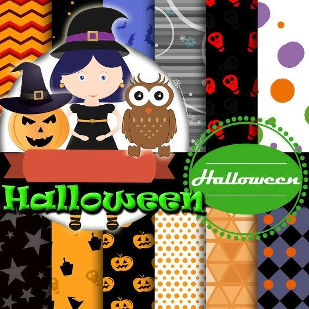 Kit Digital Halloween 1