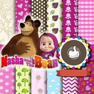 Kit Digital Masha e o Urso 