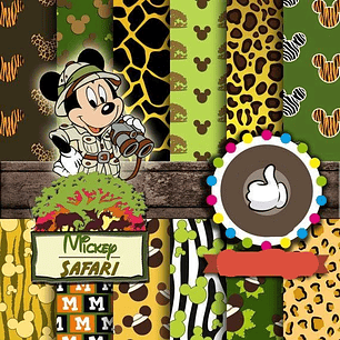 Kit Digital Mickey Safari