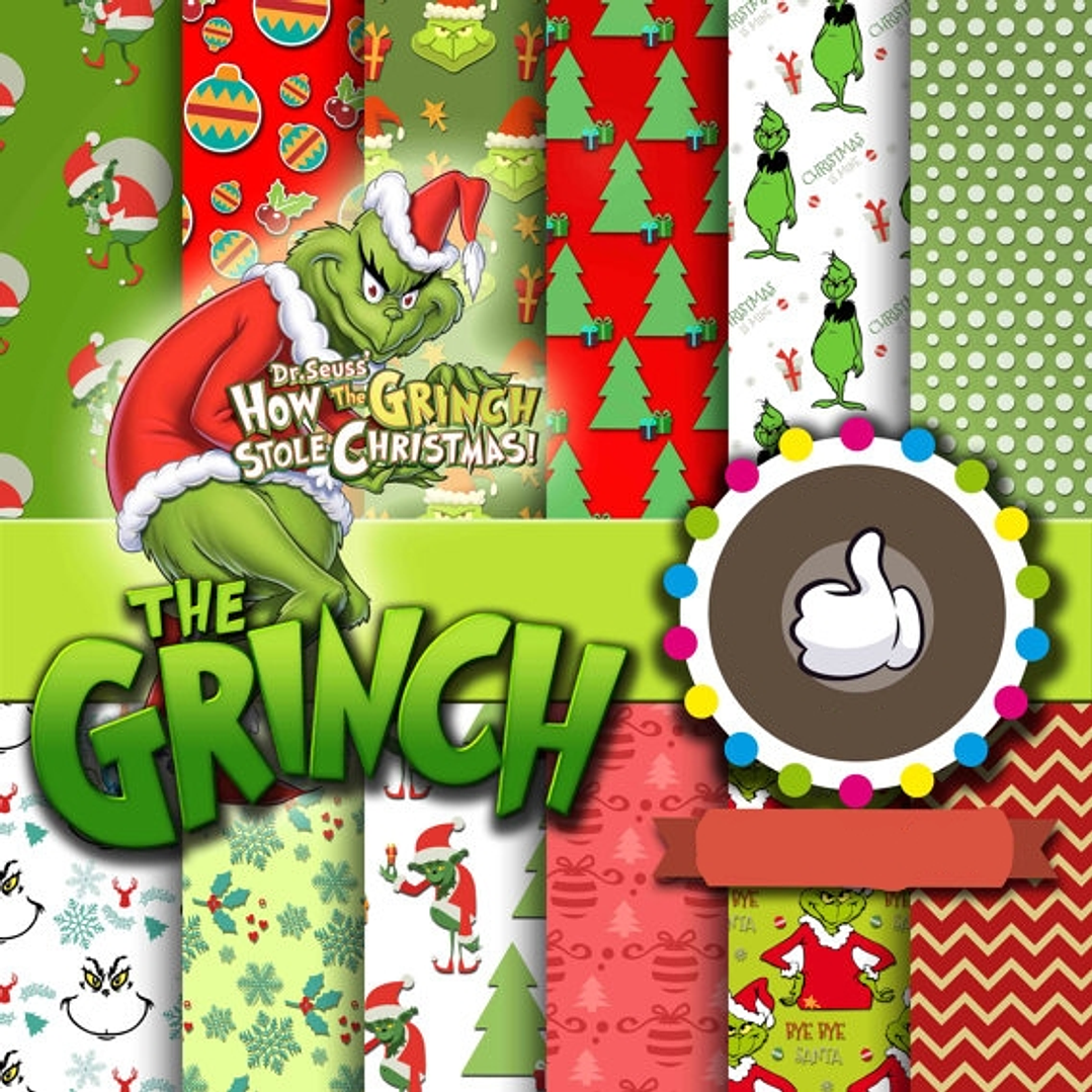 Kit Digital Grinch  1