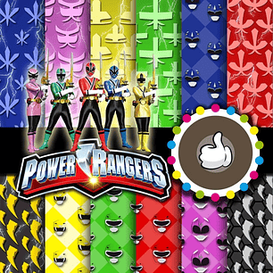 Kit Digital Power Rangers 