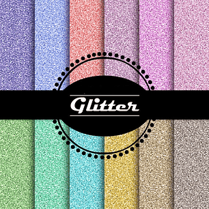 Kit Digital Papeis Brilhosos 