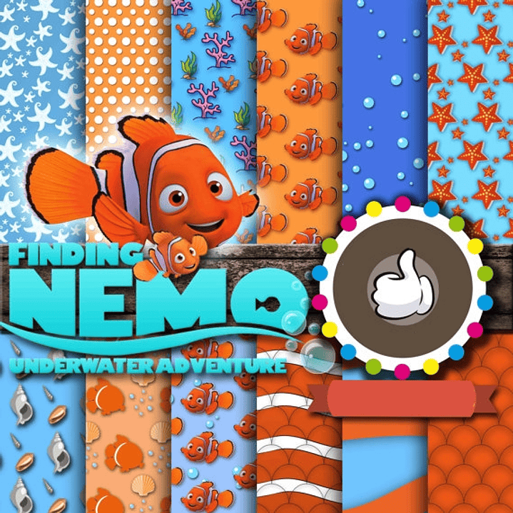 Kit Digital Procurando Nemo 1