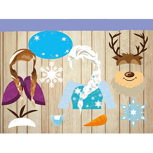 Kit Digital Mascaras Frozem 