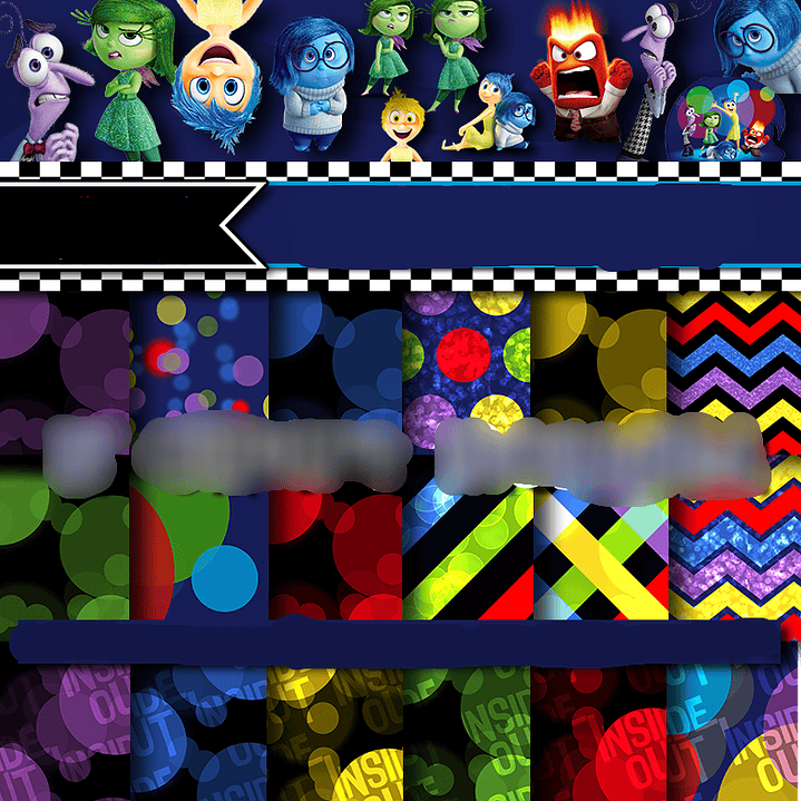 Kit Digital Papeis Divertidamente 2 1